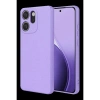 MARSİLYAN™- Oppo Reno 14f First Silikon - Lila