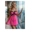 MARSİLYAN- Pembe Tül Gecelik - 662