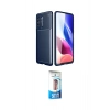 MARSİLYAN™- Poco F3 Kılıf Eksen Form Prime - Siyah 5D Eko Cam Ekran Koruyucu