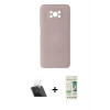 MARSİLYAN™- Pocophone X3 Kılıf Ahenk Serisi - Siyah 20D Premium Cam Ekran Koruyucu + Kamera Lens Koruma Cam - SF