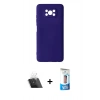MARSİLYAN™- Pocophone X3 Kılıf Ahenk Serisi - Siyah 5D Eko Cam Ekran Koruyucu + Şeffaf Kamera Lens Koruma Cam