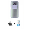 MARSİLYAN™- Pocophone X3 Kılıf Vadi Çizgi - Siyah 5D Eko Cam Ekran Koruyucu + Kamera Lens Koruma Cam - SF