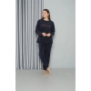 MARSiLYAN- Polar Kadın Pijama Takımı Lacivert