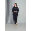 MARSiLYAN- Polar Kadın Pijama Takımı Lacivert