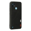 MARSİLYAN™- Realme C21 Kılıf Loop Deri Silikon - Siyah