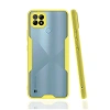 MARSİLYAN™- Realme C21 Kılıf Platin Silikon - Sarı