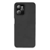 MARSİLYAN™- Realme C35 Kılıf Loop Deri Silikon - Siyah