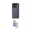 MARSİLYAN™- Redmi 10C Kılıf Ahenk Çizgi Serisi - Şeffaf Royal Nano Ekran Koruyucu
