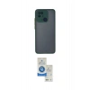 MARSİLYAN™- Redmi 10C Kılıf Ahenk Çizgi Serisi - Şeffaf Royal Nano Ekran Koruyucu