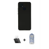 MARSİLYAN™- Redmi 10C Kılıf Ahenk Serisi - Siyah Joko Magic 5D Cam + Kamera Lens Koruma Cam - SF