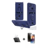 MARSİLYAN™- Redmi 10C Kılıf Vadi Form Prime - Siyah 3D Antistatik Mat Seramik Nano Ekran Koruyucu + Kamera Lens Koruma Cam - SF