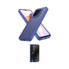 MARSİLYAN™- Redmi 12C Kılıf Atlas Form - Siyah 3D Antistatik Hayalet Cam Ekran Koruyucu