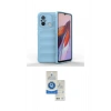 MARSİLYAN™- Redmi 12C Kılıf Atlas Koleksiyonu - Şeffaf Royal Nano Ekran Koruyucu
