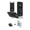 MARSİLYAN™- Redmi 12C Kılıf Vadi Form Prime - Şeffaf Royal Nano Ekran Koruyucu + Kamera Lens Koruma Cam - SF