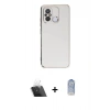MARSİLYAN™- Redmi 12C Kılıf Yankı Serisi - Siyah Joko Magic 5D Cam + Kamera Lens Koruma Cam - SF