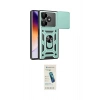 MARSİLYAN™- Redmi 13 4G Kılıf Ahenk Klasik - Şeffaf Pasifik Cam Ekran Koruyucu