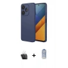 MARSİLYAN™- Redmi 13 4G Kılıf Ahenk Serisi - Siyah Joko Magic 5D Cam + Kamera Lens Koruma Cam - SF