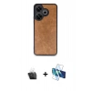 MARSİLYAN™- Redmi 13 4G Kılıf Kıvılcım Işık Serisi - Siyah 3D Antistatik Seramik Nano Ekran Koruyucu + Kamera Lens Koruma Cam - SF