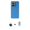 MARSİLYAN™- Redmi 13 4G Kılıf Kozmos Yansıma Özel Seri - Siyah Joko Magic 5D Cam + Kamera Lens Koruma Cam - SF