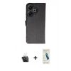 MARSİLYAN™- Redmi 13 4G Kılıf Siluet Işık Serisi - Şeffaf Pasifik Cam Ekran Koruyucu + Kamera Lens Koruma Cam - SF