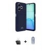 MARSİLYAN™- Redmi 13 4G Kılıf Vadi Çizgi Prime - Siyah Joko Magic 5D Cam + Kamera Lens Koruma Cam - SF