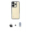 MARSİLYAN™- Redmi 13 4G Kılıf Vadi Minimal - Siyah Joko Magic 5D Cam + Kamera Lens Koruma Cam - SF