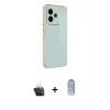 MARSİLYAN™- Redmi 13 4G Kılıf Yankı Serisi - Siyah Joko Magic 5D Cam + Kamera Lens Koruma Cam - SF