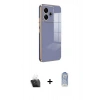 MARSİLYAN™- Redmi 13 4G Kılıf Yankı Serisi - Siyah Joko Magic 5D Cam + Kamera Lens Koruma Cam - SF