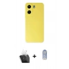 MARSİLYAN™- Redmi 13C Kılıf Ahenk Serisi - Siyah Joko Magic 5D Cam + Kamera Lens Koruma Cam - SF