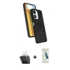 MARSİLYAN™- Redmi 13C Kılıf İz Işık Koleksiyonu - Şeffaf Pasifik Cam Ekran Koruyucu + Kamera Lens Koruma Cam - SF