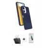 MARSİLYAN™- Redmi 13C Kılıf İz Işık Koleksiyonu - Şeffaf Pasifik Cam Ekran Koruyucu + Kamera Lens Koruma Cam - SF
