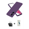 MARSİLYAN™- Redmi 13C Kılıf Kozmos Yansıma Özel Seri - Şeffaf Pasifik Cam Ekran Koruyucu + Kamera Lens Koruma Cam - SF
