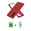 MARSİLYAN™- Redmi 13C Kılıf Kozmos Yansıma Özel Seri - Şeffaf Pasifik Cam Ekran Koruyucu + Raze Metal Kamera Lens - SH