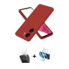MARSİLYAN™- Redmi 13C Kılıf Kozmos Yansıma Özel Seri - Siyah 3D Antistatik Seramik Nano Ekran Koruyucu + Kamera Lens Koruma Cam - SF