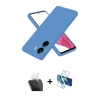 MARSİLYAN™- Redmi 13C Kılıf Kozmos Yansıma Özel Seri - Siyah 3D Antistatik Seramik Nano Ekran Koruyucu + Kamera Lens Koruma Cam - SF