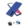 MARSİLYAN™- Redmi 13C Kılıf Kozmos Yansıma Özel Seri - Siyah 3D Antistatik Seramik Nano Ekran Koruyucu + Kamera Lens Koruma Cam - SF