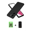 MARSİLYAN™- Redmi 13C Kılıf Kozmos Yansıma Özel Seri - Siyah 6D Antistatik Mat Seramik Hayalet Nano Ekran Koruyucu + Raze Metal Kamera Lens - SH