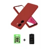 MARSİLYAN™- Redmi 13C Kılıf Kozmos Yansıma Özel Seri - Siyah 6D Antistatik Mat Seramik Hayalet Nano Ekran Koruyucu + Raze Metal Kamera Lens - SH
