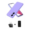 MARSİLYAN™- Redmi 13C Kılıf Kozmos Yansıma Özel Seri - Siyah 6D Antistatik Mat Seramik Hayalet Nano Ekran Koruyucu + Kamera Lens Koruma Cam - SF