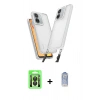 MARSİLYAN™- Redmi 13C Kılıf Ufuk Klasik - Siyah Joko Magic 5D Cam + Raze Metal Kamera Lens - SH