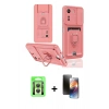 MARSİLYAN™- Redmi 13C Kılıf Vadi Form Prime - Siyah 3D Antistatik Mat Seramik Nano Ekran Koruyucu + Raze Metal Kamera Lens - GS