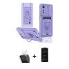 MARSİLYAN™- Redmi 13C Kılıf Vadi Form Prime - Siyah 6D Antistatik Mat Seramik Hayalet Nano Ekran Koruyucu + Kamera Lens Koruma Cam - SF