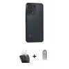 MARSİLYAN™- Redmi 13C Kılıf Vadi Minimal - Siyah Joko Magic 5D Cam + Kamera Lens Koruma Cam - SF