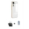 MARSİLYAN™- Redmi 13C Kılıf Yankı Serisi - Siyah Joko Magic 5D Cam + Şeffaf Kamera Lens Koruma Cam