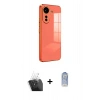 MARSİLYAN™- Redmi 13C Kılıf Yankı Serisi - Siyah Joko Magic 5D Cam + Şeffaf Kamera Lens Koruma Cam