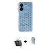 MARSİLYAN™- Redmi 13C Kılıf Zirve Form - Siyah Joko Magic 5D Cam + Kamera Lens Koruma Cam - SF