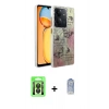 MARSİLYAN™- Redmi 13C Kılıf Zirve Modern Prime - Siyah Joko Magic 5D Cam + Raze Metal Kamera Lens - SH