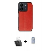 MARSİLYAN™- Redmi 13C Kılıf Zirve Yansıma Serisi - Siyah Joko Magic 5D Cam + Kamera Lens Koruma Cam - SF
