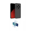 MARSİLYAN™- Redmi 14C Kılıf Ahenk Serisi - Siyah 3D Antistatik Seramik Nano Ekran Koruyucu