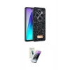 MARSİLYAN™- Redmi 14C Kılıf Vadi Klasik Serisi - Şeffaf Pasifik Cam Ekran Koruyucu